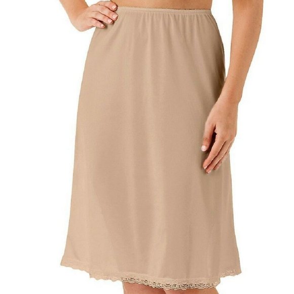 Shadowline®'s Velrose® Nylon Skirt Slip NUDE - 2725 - Picture 1 of 1